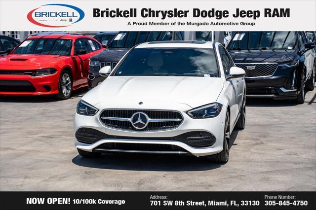 used 2024 Mercedes-Benz C-Class car, priced at $39,795