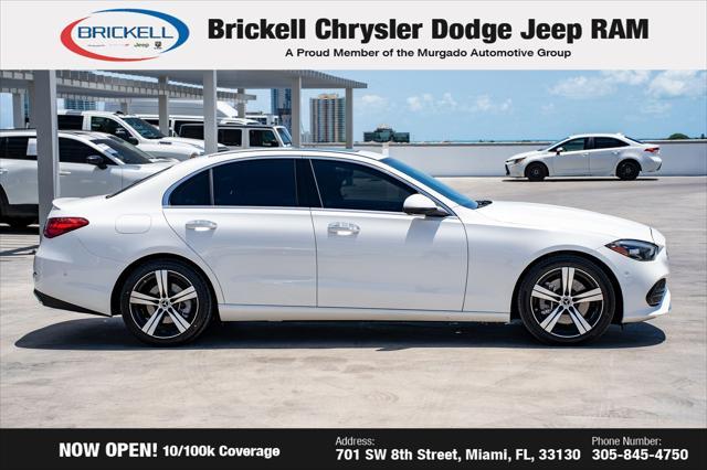 used 2024 Mercedes-Benz C-Class car, priced at $39,795