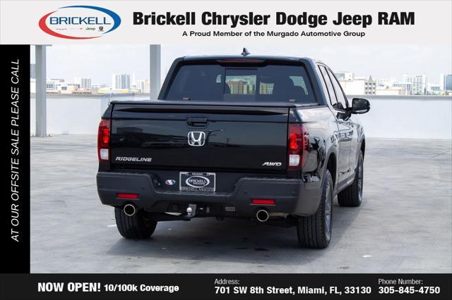 used 2023 Honda Ridgeline car, priced at $27,450