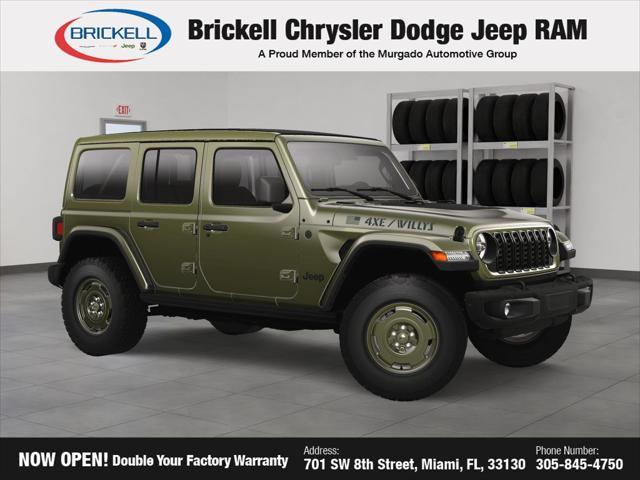 new 2025 Jeep Wrangler 4xe car, priced at $66,183