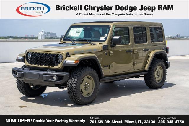 new 2025 Jeep Wrangler 4xe car, priced at $64,683