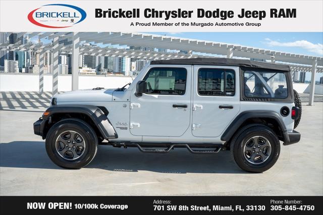 used 2018 Jeep Wrangler Unlimited car, priced at $21,986