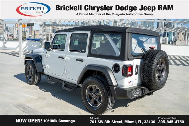 used 2018 Jeep Wrangler Unlimited car, priced at $21,986