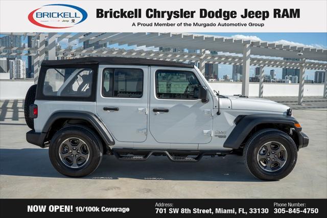 used 2018 Jeep Wrangler Unlimited car, priced at $21,986