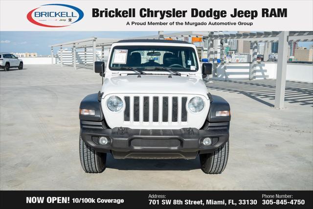 used 2018 Jeep Wrangler Unlimited car, priced at $21,986