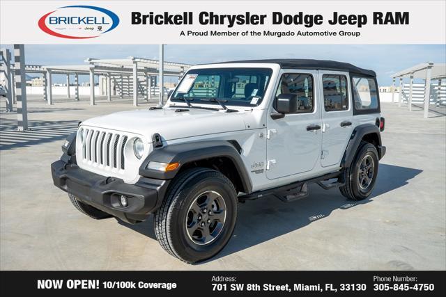 used 2018 Jeep Wrangler Unlimited car, priced at $21,986