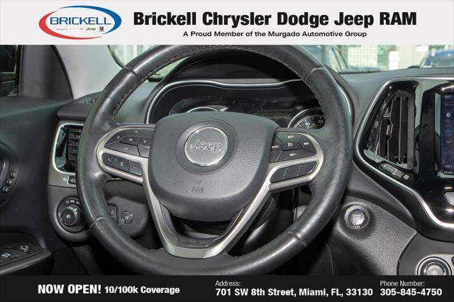 used 2019 Jeep Cherokee car, priced at $14,690