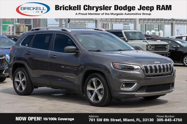 used 2019 Jeep Cherokee car, priced at $14,690