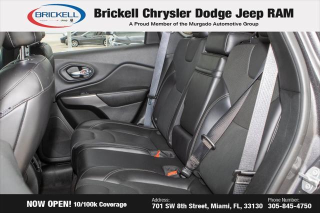 used 2019 Jeep Cherokee car, priced at $14,690