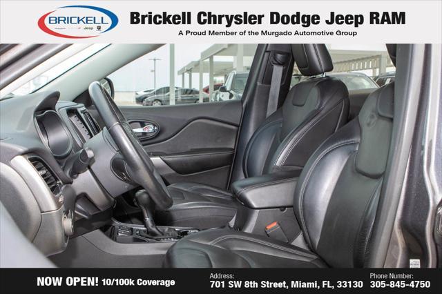 used 2019 Jeep Cherokee car, priced at $14,690