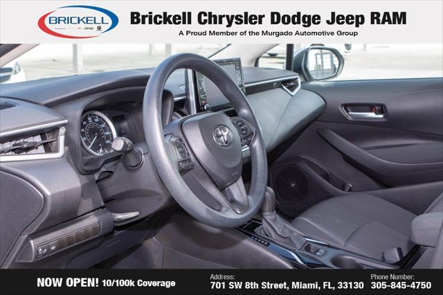 used 2021 Toyota Corolla car, priced at $17,207