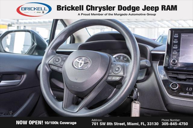 used 2021 Toyota Corolla car, priced at $17,207