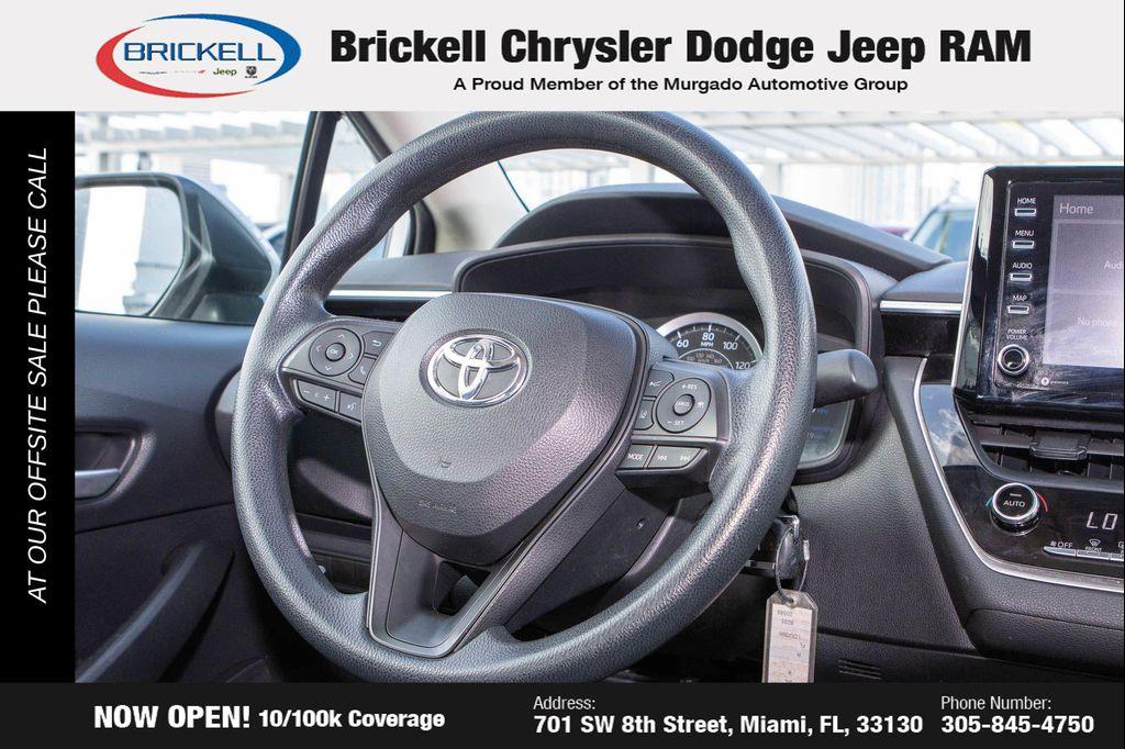 used 2021 Toyota Corolla car, priced at $16,055