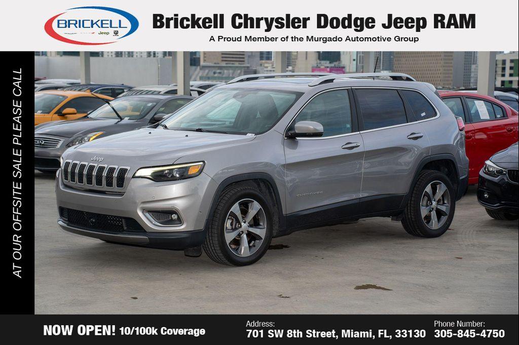 used 2019 Jeep Cherokee car, priced at $15,299