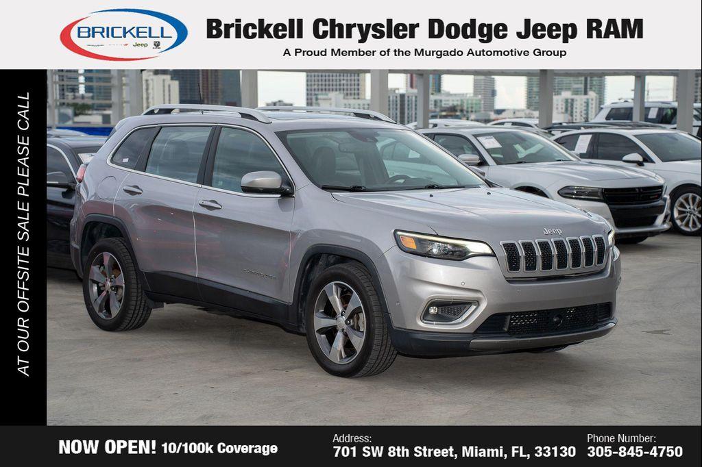 used 2019 Jeep Cherokee car, priced at $15,299