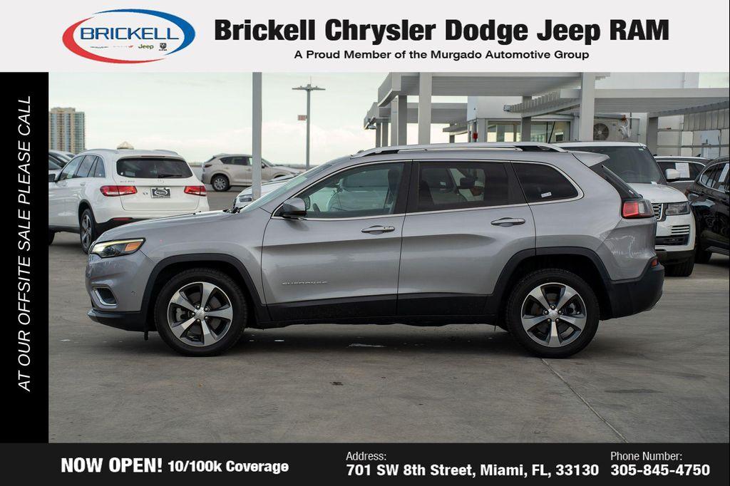 used 2019 Jeep Cherokee car, priced at $15,299