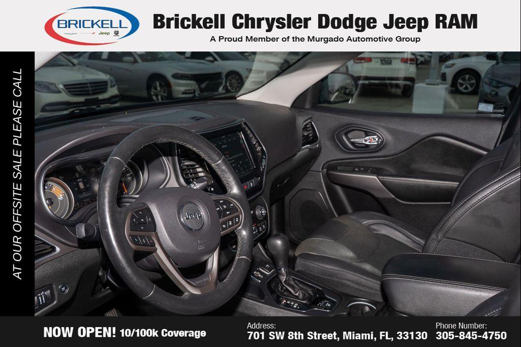 used 2019 Jeep Cherokee car, priced at $15,299