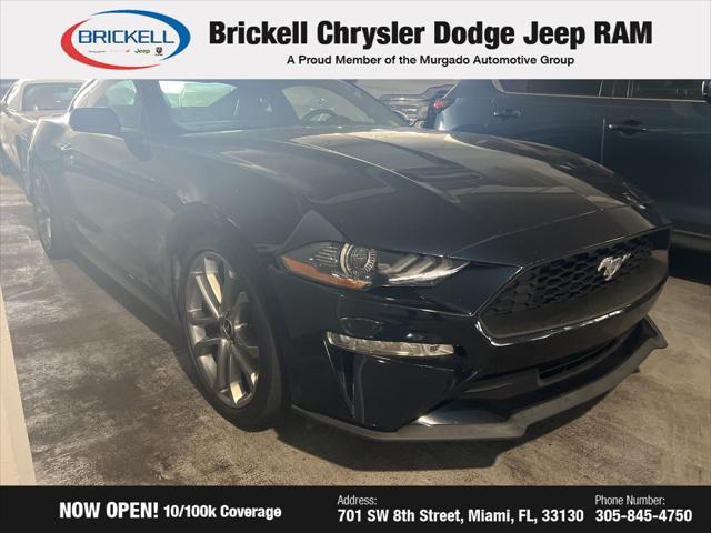 used 2021 Ford Mustang car, priced at $23,572
