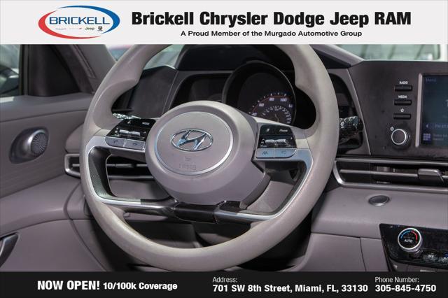 used 2022 Hyundai Elantra car, priced at $15,586
