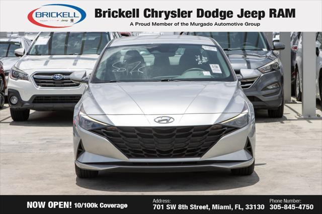 used 2022 Hyundai Elantra car, priced at $15,586