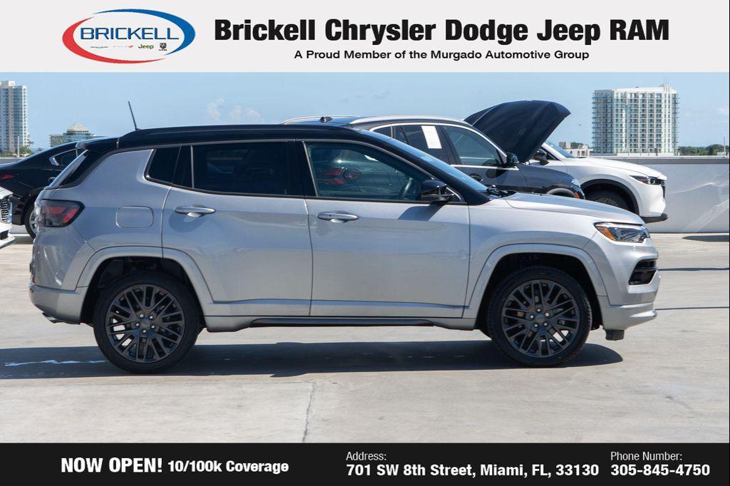 used 2022 Jeep Compass car, priced at $22,099