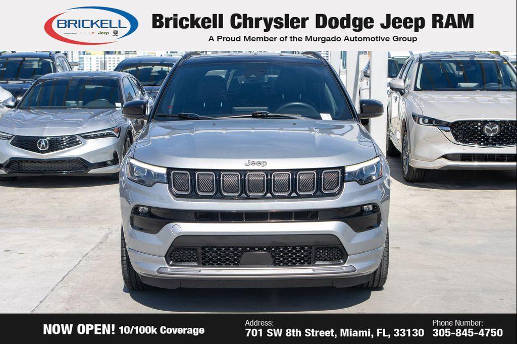 used 2022 Jeep Compass car, priced at $22,099