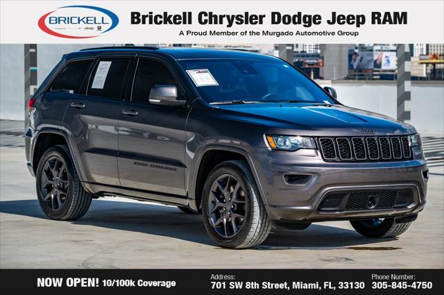 used 2021 Jeep Grand Cherokee car, priced at $21,481