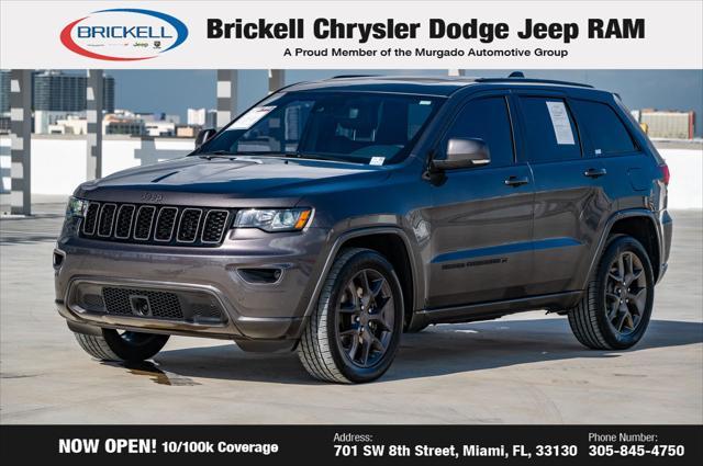 used 2021 Jeep Grand Cherokee car, priced at $21,481