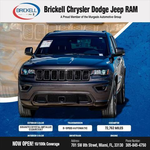 used 2021 Jeep Grand Cherokee car, priced at $21,481