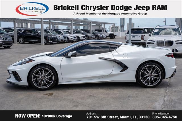 used 2024 Chevrolet Corvette car, priced at $66,995