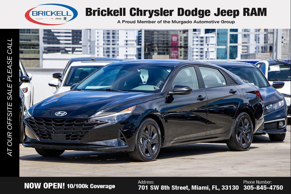 used 2021 Hyundai Elantra car, priced at $12,250