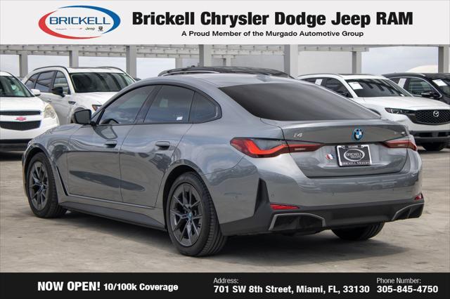used 2023 BMW i4 Gran Coupe car, priced at $37,959