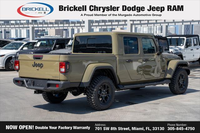 new 2025 Jeep Gladiator car, priced at $46,482