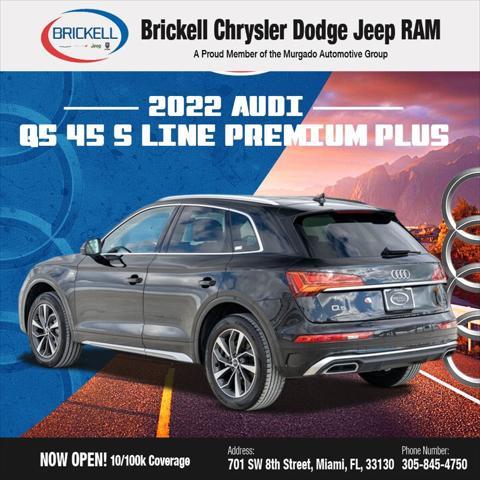 used 2022 Audi Q5 car, priced at $23,944