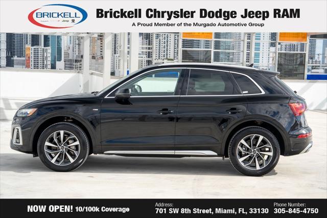 used 2022 Audi Q5 car, priced at $23,944