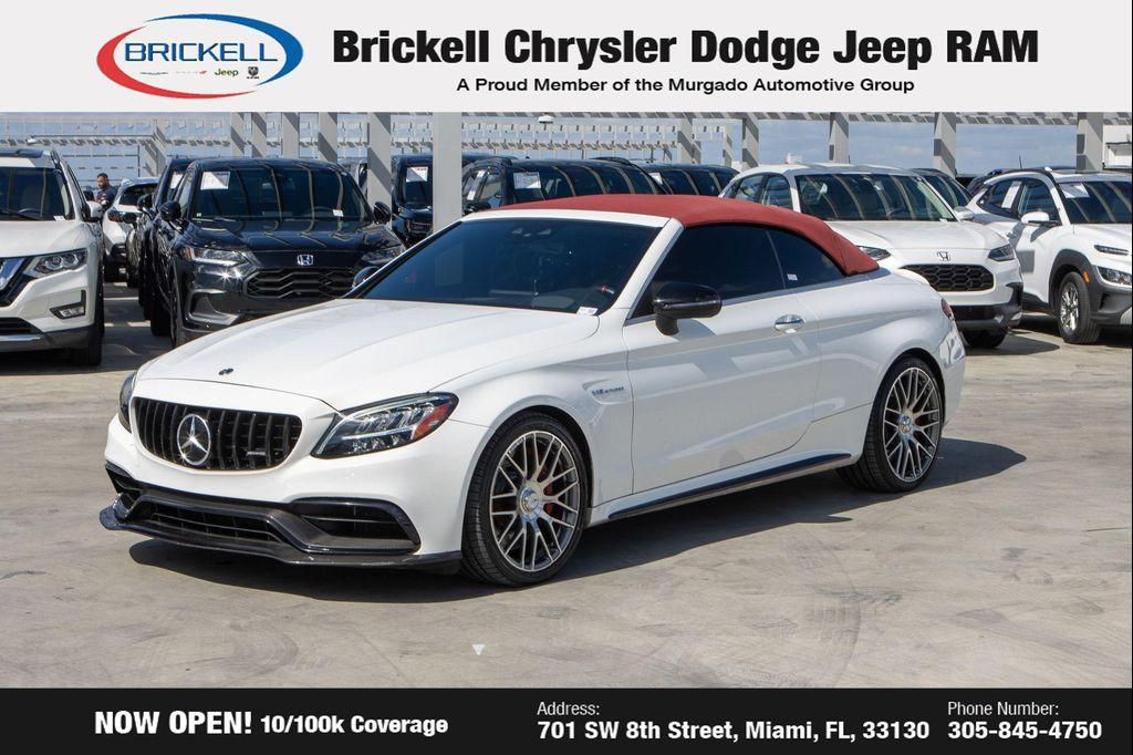 used 2021 Mercedes-Benz AMG C 63 car, priced at $48,410