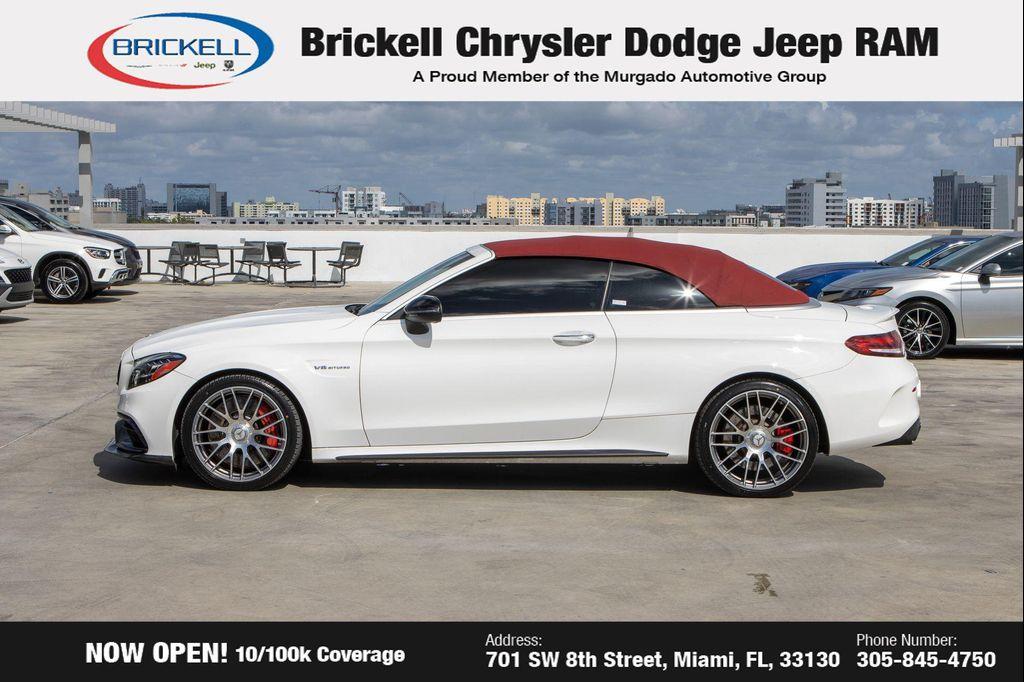used 2021 Mercedes-Benz AMG C 63 car, priced at $48,410