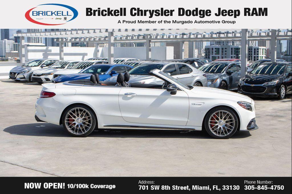 used 2021 Mercedes-Benz AMG C 63 car, priced at $48,410