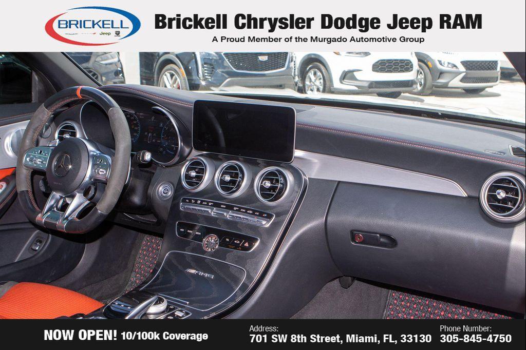 used 2021 Mercedes-Benz AMG C 63 car, priced at $48,410