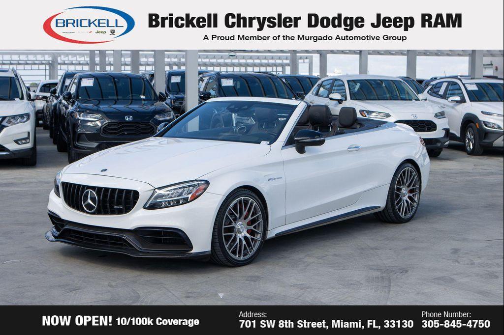 used 2021 Mercedes-Benz AMG C 63 car, priced at $48,410