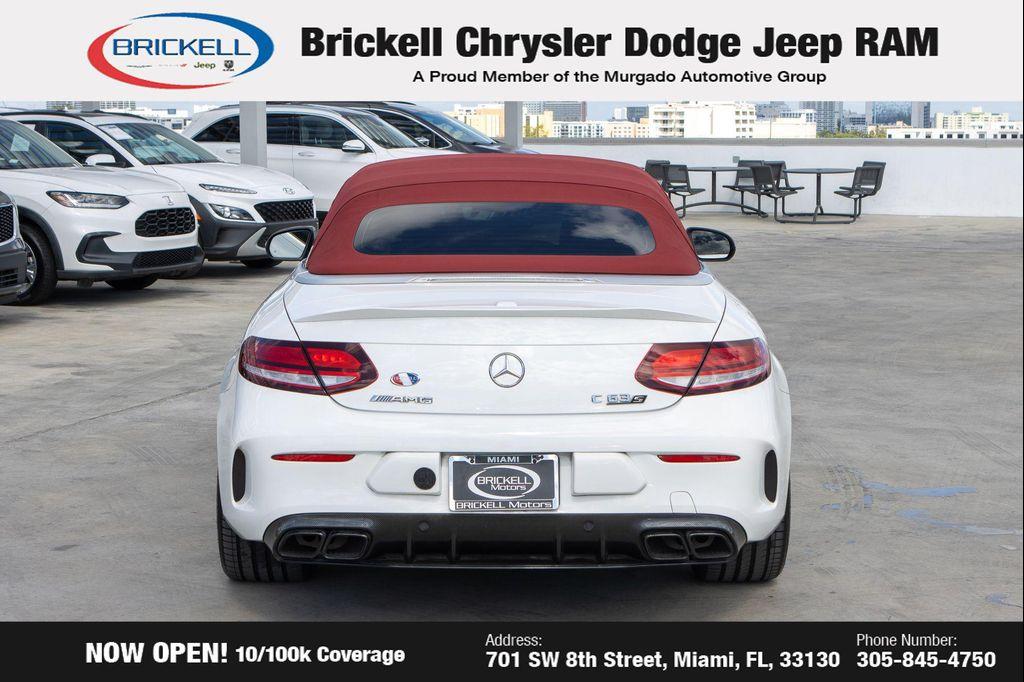 used 2021 Mercedes-Benz AMG C 63 car, priced at $48,410