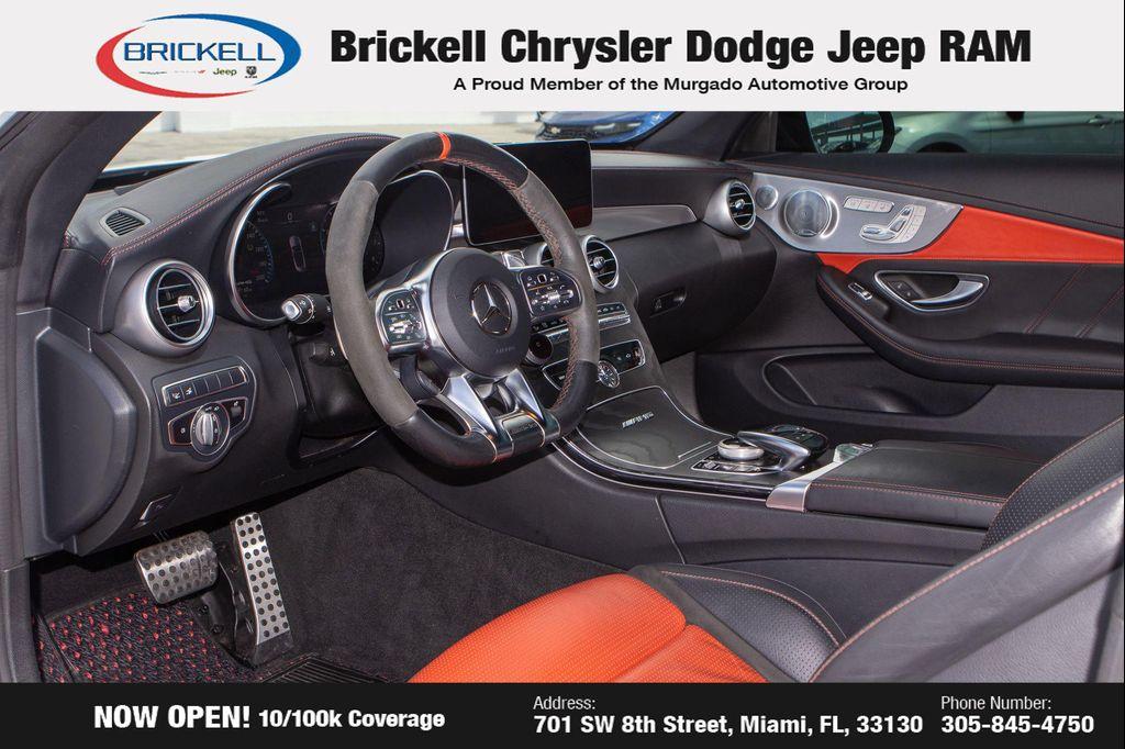 used 2021 Mercedes-Benz AMG C 63 car, priced at $48,410