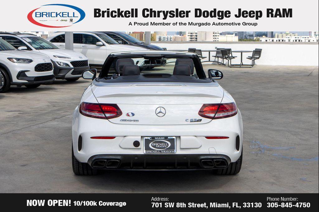 used 2021 Mercedes-Benz AMG C 63 car, priced at $48,410