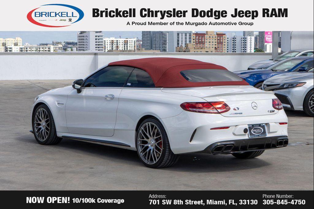 used 2021 Mercedes-Benz AMG C 63 car, priced at $48,410