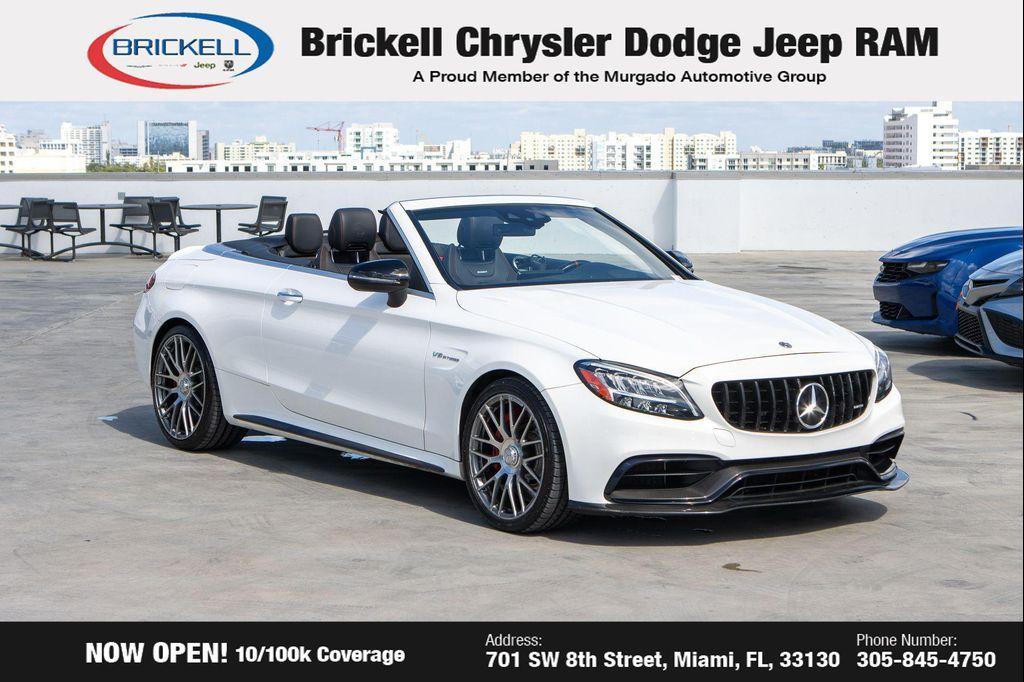 used 2021 Mercedes-Benz AMG C 63 car, priced at $48,410