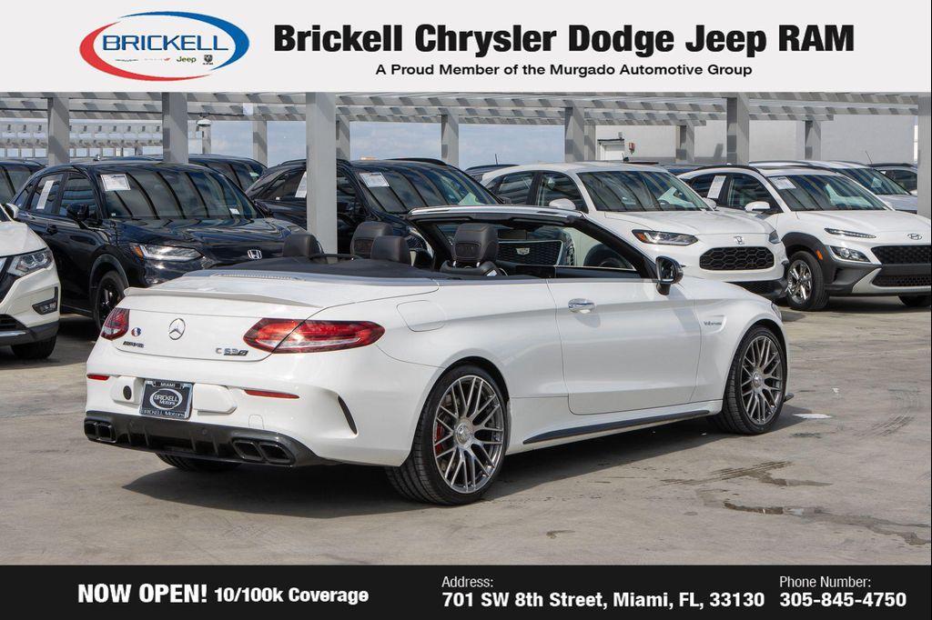 used 2021 Mercedes-Benz AMG C 63 car, priced at $48,410