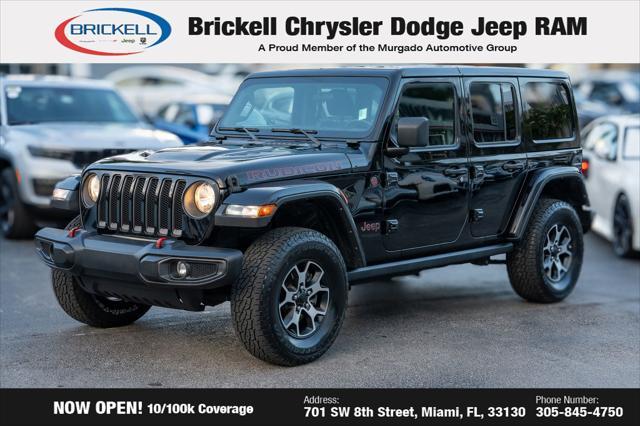 used 2021 Jeep Wrangler Unlimited car, priced at $35,945