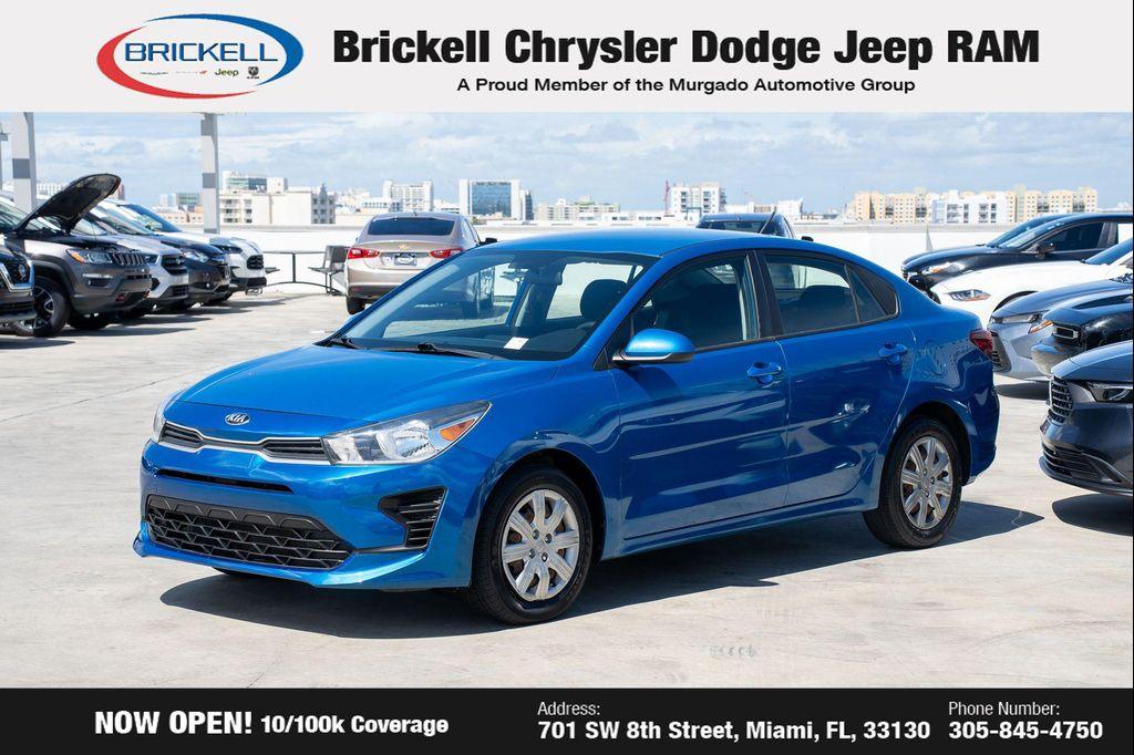 used 2021 Kia Rio car, priced at $10,735