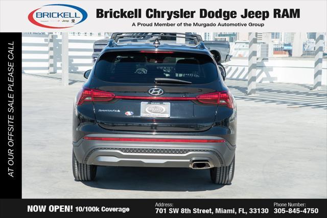 used 2022 Hyundai Santa Fe car, priced at $21,988