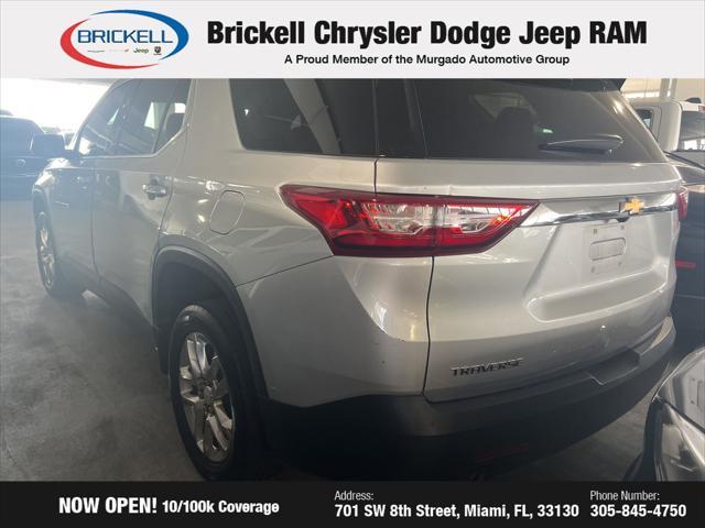 used 2020 Chevrolet Traverse car, priced at $17,864